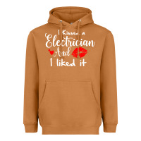 Meerkat i kissed an electrician and i liked it for girlfriend wife pullover ho Heavyweight Hoodie - linhVisuals