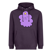 Plum lumpy space  adventure time Heavyweight Hoodie - linhVisuals