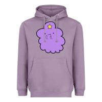 Lavender lumpy space  adventure time Heavyweight Hoodie - linhVisuals