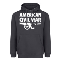 Smoke american civil war reenactor historical Heavyweight Hoodie - linhVisuals