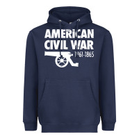 Navy american civil war reenactor historical Heavyweight Hoodie - linhVisuals