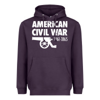 Plum american civil war reenactor historical Heavyweight Hoodie - linhVisuals