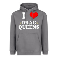 Storm i love drag queens  i heart drag queens t shirt Heavyweight Hoodie - linhVisuals
