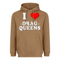 Toasted Coconut i love drag queens  i heart drag queens t shirt Heavyweight Hoodie - linhVisuals