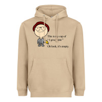 Mushroom this is my cup of i give a sh!t oh look it’s empty t shirt Heavyweight Hoodie - linhVisuals
