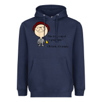 Navy this is my cup of i give a sh!t oh look it’s empty t shirt Heavyweight Hoodie - linhVisuals