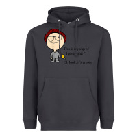 Smoke this is my cup of i give a sh!t oh look it’s empty t shirt Heavyweight Hoodie - linhVisuals