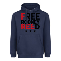 Navy free rodney reed Heavyweight Hoodie - linhVisuals