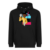 Black powerline   black lives matter   powerline goofy movie Heavyweight Hoodie - linhVisuals