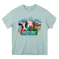 Arona heifers its cold outside Heavy Core Tee - CowGirlArtShop