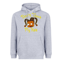 Heather Grey susie carmichael   dont touch my hair Heavyweight Hoodie - linhVisuals