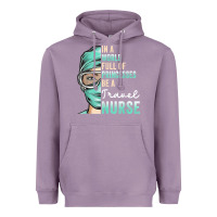 Lavender in a world full of princesses be a nurse funny travel nurse t shirt Heavyweight Hoodie - linhVisuals