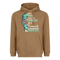 Toasted Coconut in a world full of princesses be a nurse funny travel nurse t shirt Heavyweight Hoodie - linhVisuals