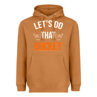 Meerkat Lets Do That Hockey Heavyweight Hoodie - linhVisuals