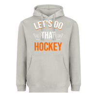 Moon Dust Lets Do That Hockey Heavyweight Hoodie - linhVisuals