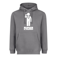 Storm cigar smoker Heavyweight Hoodie - linhVisuals