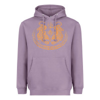 Lavender twin tiger sak yant tattoo muay thai thailand martial art tank top Heavyweight Hoodie - linhVisuals