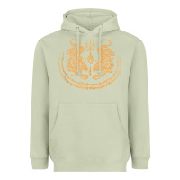 Matcha twin tiger sak yant tattoo muay thai thailand martial art tank top Heavyweight Hoodie - linhVisuals