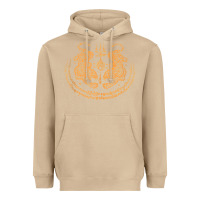Mushroom twin tiger sak yant tattoo muay thai thailand martial art tank top Heavyweight Hoodie - linhVisuals