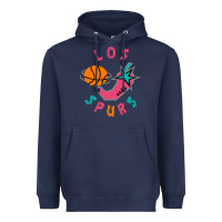 Navy Los Spurs Heavyweight Hoodie - linhVisuals