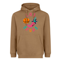 Toasted Coconut Los Spurs Heavyweight Hoodie - linhVisuals