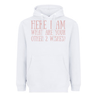 White here i am what are your other 2 wishes Heavyweight Hoodie - linhVisuals