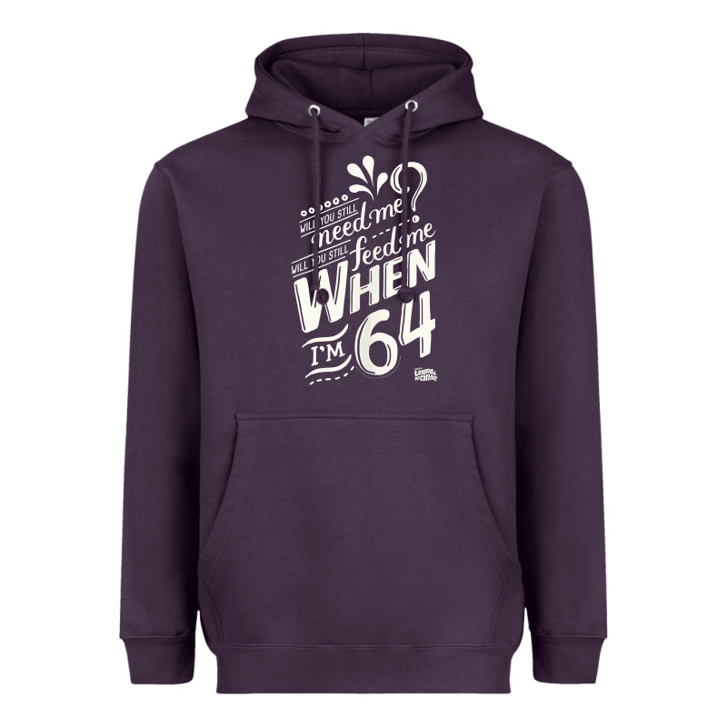 Lyrics By Lennon And Mccartney   When I'm 64 Tank Top Heavyweight Hoodie by linhVisuals | Teevron