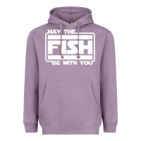Lavender May The Fish Be With You Fishing3 Heavyweight Hoodie - linhVisuals