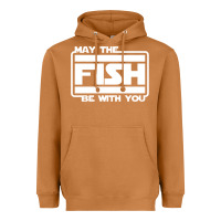 Meerkat May The Fish Be With You Fishing3 Heavyweight Hoodie - linhVisuals