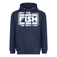 May The Fish Be With You Fishing3 Heavyweight Hoodie | Teevron