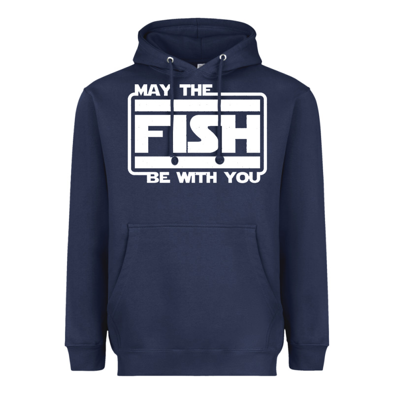 May The Fish Be With You Fishing3 Heavyweight Hoodie by linhVisuals | Teevron