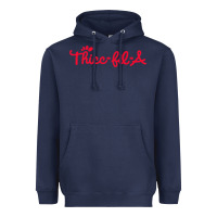 Navy women funny thicc thick fil a curvy women girlfriend premium t shirt Heavyweight Hoodie - linhVisuals