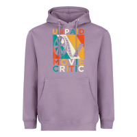 Lavender unpaid movie critic shirt film cinema motion picture fan t shirt Heavyweight Hoodie - linhVisuals