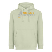 Matcha us navy seabees we build, we fight us navy sweatshirt Heavyweight Hoodie - linhVisuals
