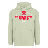 Matcha us army corps of engineers (usace) pullover hoodie Heavyweight Hoodie - linhVisuals