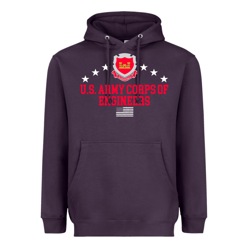 Us Army Corps Of Engineers (usace) Pullover Hoodie Heavyweight Hoodie by linhVisuals | Teevron