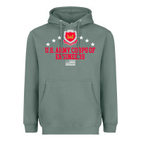 Sage us army corps of engineers (usace) pullover hoodie Heavyweight Hoodie - linhVisuals