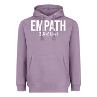Lavender empath i feel you gift for empathetic person empathy pullover hoodie Heavyweight Hoodie - linhVisuals