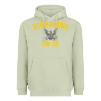 Matcha uss arizona bb 39 battleship t shirt Heavyweight Hoodie - linhVisuals