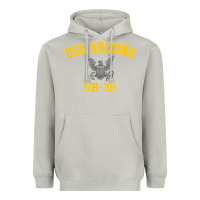 Moon Dust uss arizona bb 39 battleship t shirt Heavyweight Hoodie - linhVisuals