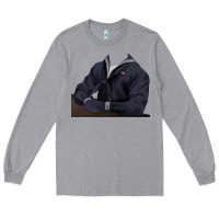 Heather Grey retriever sailor 2 Long Sleeve Tee - RanaPortraitStore
