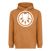Meerkat distressed midi plug synthesizer Heavyweight Hoodie - linhVisuals