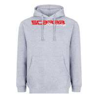 Heather Grey SCARAB RACING BOATS Heavyweight Hoodie - linhVisuals