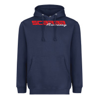 Navy SCARAB RACING BOATS Heavyweight Hoodie - linhVisuals