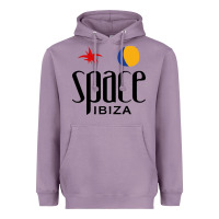 Lavender Space Ibiza Heavyweight Hoodie - linhVisuals