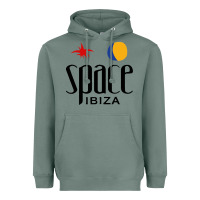 Sage Space Ibiza Heavyweight Hoodie - linhVisuals