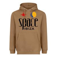 Toasted Coconut Space Ibiza Heavyweight Hoodie - linhVisuals