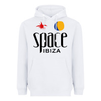 White Space Ibiza Heavyweight Hoodie - linhVisuals
