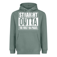 Sage Straight Outta The First 164 Pages Heavyweight Hoodie - linhVisuals