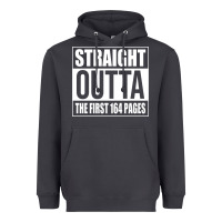 Smoke Straight Outta The First 164 Pages Heavyweight Hoodie - linhVisuals